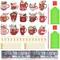 15 Pcs Hot Cocoa Diamond Art Ornaments Kits – DIY Diamond Painting Keychains, Holiday Hanging Ornaments for Adults, Crafts & Gifts